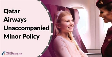 Qatar Airways Unaccompanied Minor Policy, Age & Fee .